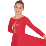 Child Gold Cross of Truth Praise Dress by EUROTARD