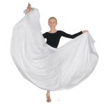 Polyester Full Length Triple Panel Praise Skirt by EUROTARD