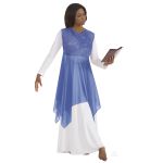 Adult Sparkling Handkerchief Style Praise Tunic by EUROTARD