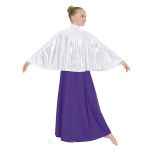 Child Guiding Light Metallic Mock Neck Praise Cape by EUROTARD