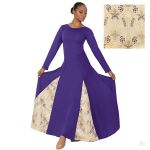 Womens Majestic Paneled Dress by EUROTARD