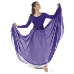Adult Sheer Devotion Full Length Praise Skirt by EUROTARD