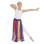 Child Chiffon Paneled Praise Skirt Overlay by EUROTARD